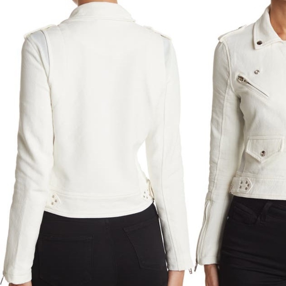 BLANKNYC Crepe Moto Jacket - Picture 2 of 3